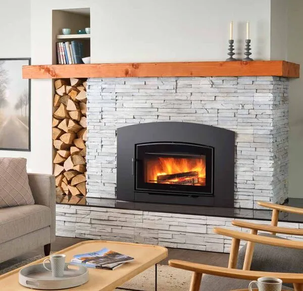 Regency Alterra Pro i3000 large hybrid wood insert with arch faceplate